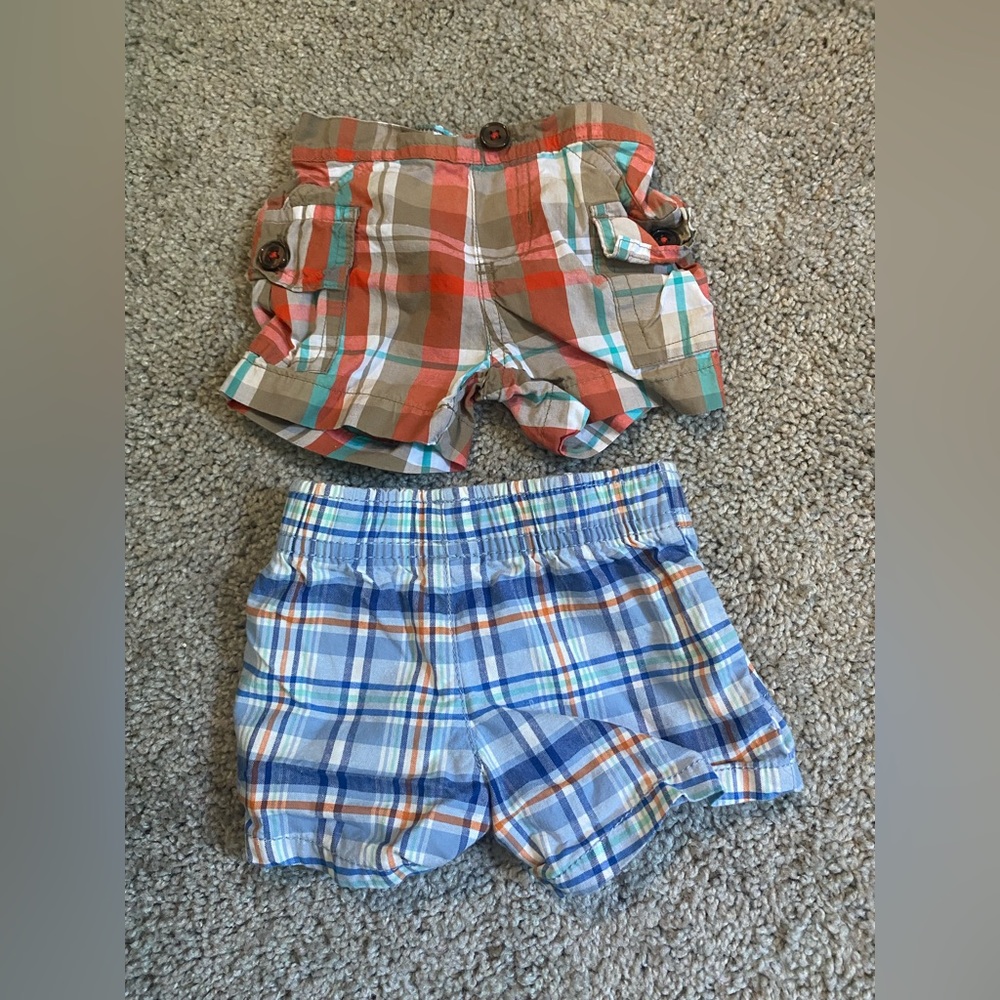 set of baby boy shorts